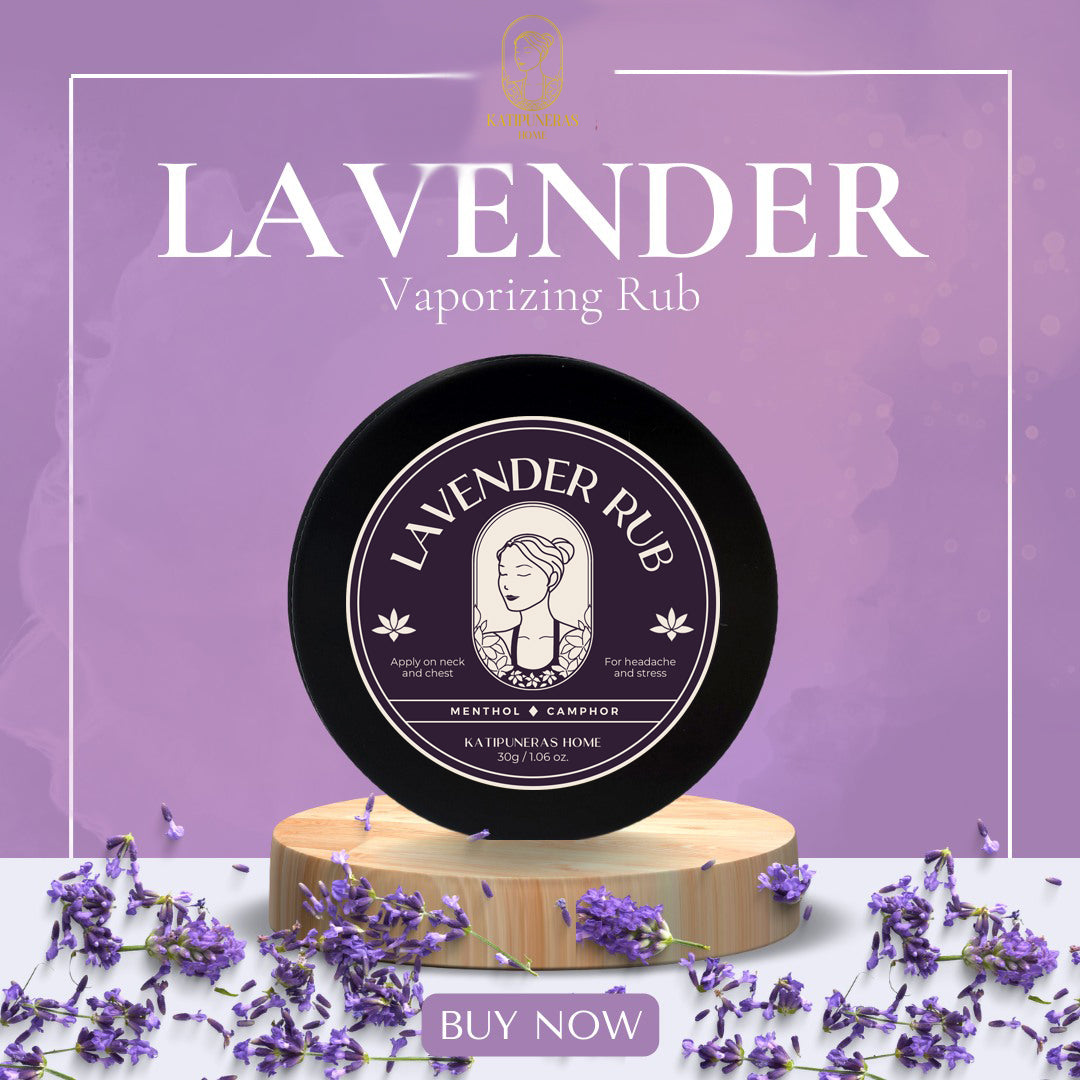 Lavender Vapor Rub and Relief Balm – Calm & Relaxation